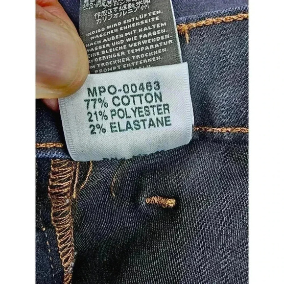 J Brand size 25X29 Mama J Skinny Leg Ink Under Belly Inset Panel Maternity Jeans - Picture 8 of 16